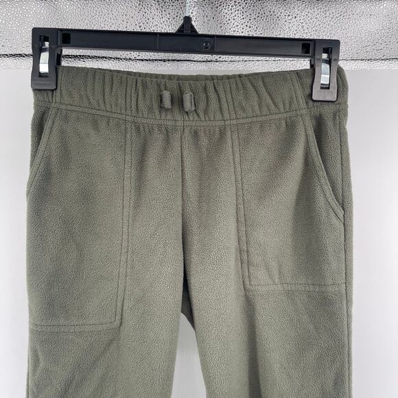 OshKosh B’gosh Boys Olive Green Cozy Fleece Drawstring Pants Size 8 - Picture 2 of 13